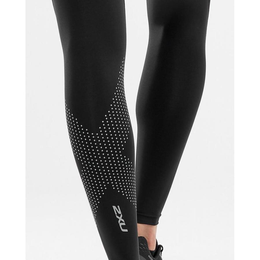 2XU ツータイムズユー Mid-Rise Compression Tight レディース WA2864B-BLK-DRFの画像
