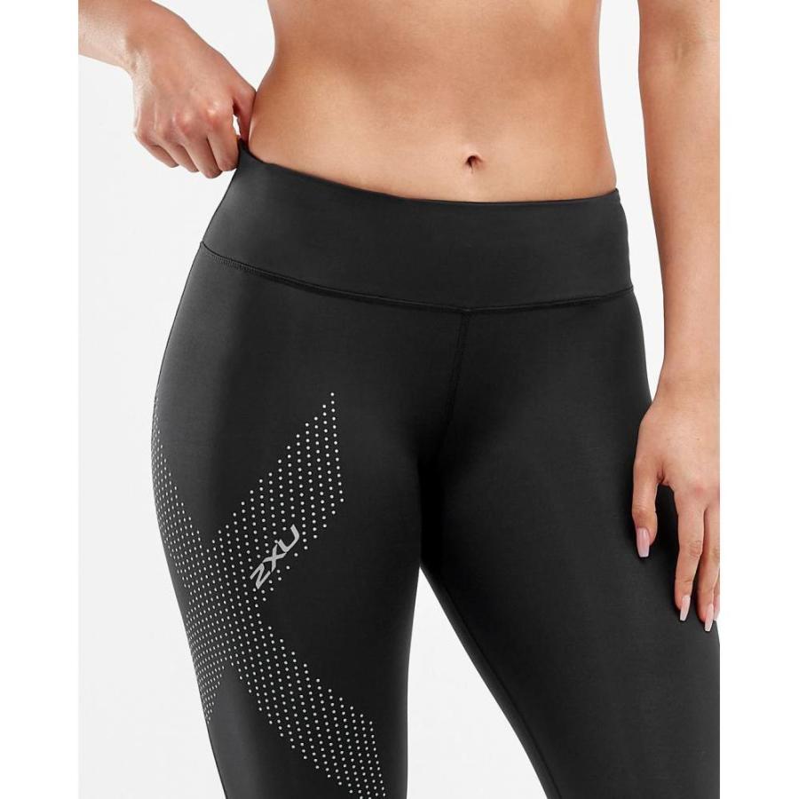 2XU ツータイムズユー Mid-Rise Compression Tight レディース WA2864B-BLK-DRFの画像