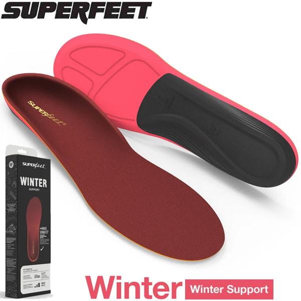 スーパーフィート SUPER feet インソール レッド Winter Support 中敷き スキー スノーボード 防寒シューズ | ブランド登録なし