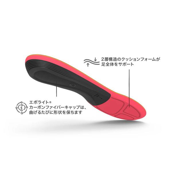 スーパーフィート SUPER feet インソール レッド Winter Support 中敷き スキー スノーボード 防寒シューズ | ブランド登録なし | 02