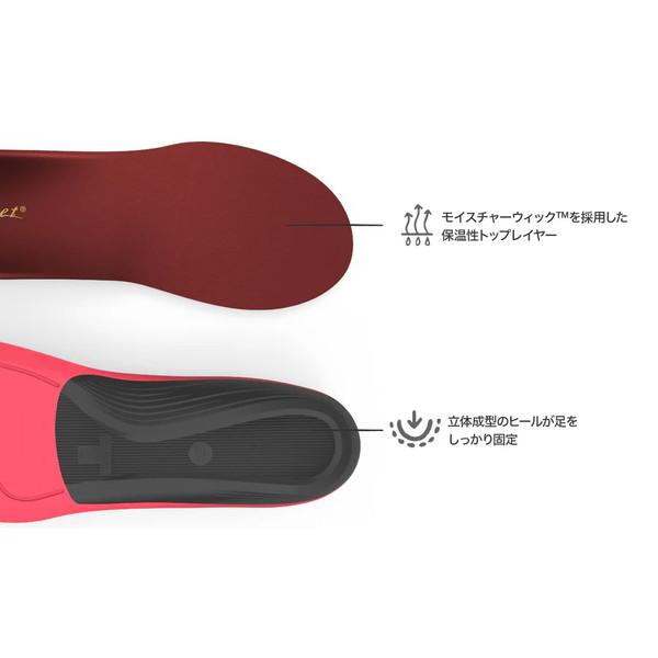 スーパーフィート SUPER feet インソール レッド Winter Support 中敷き スキー スノーボード 防寒シューズ | ブランド登録なし | 03
