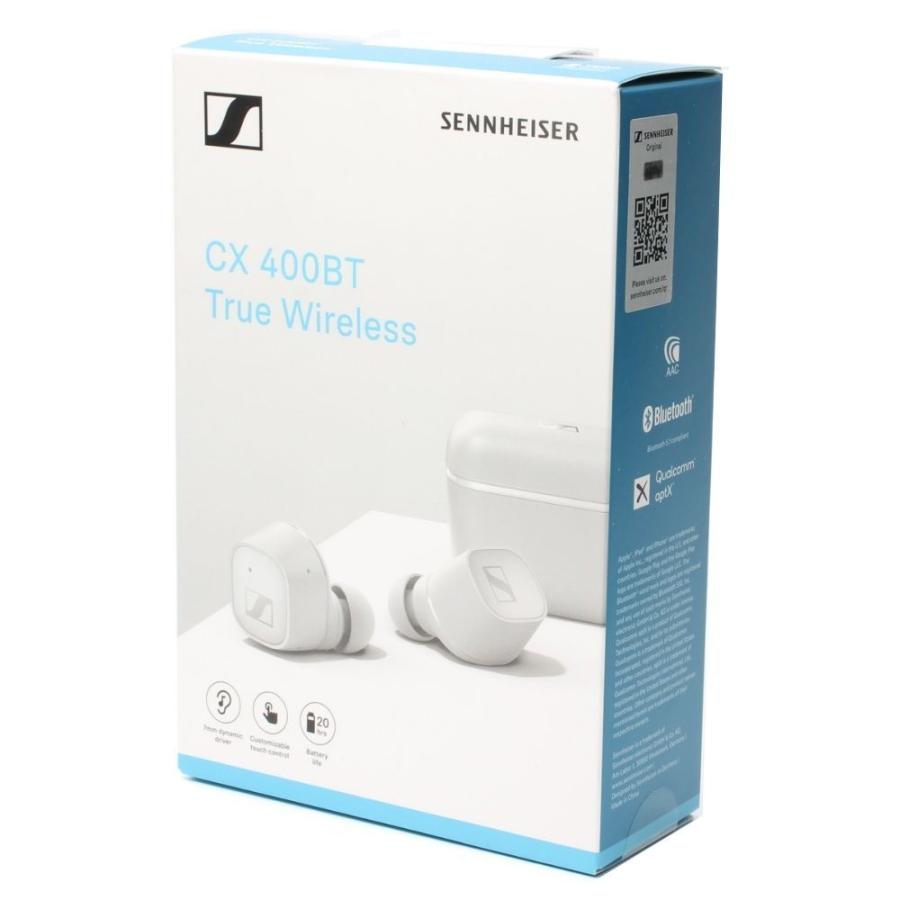 1年保証 Sennheiser ゼンハイザー CX400BT True Wireless WHITE 白