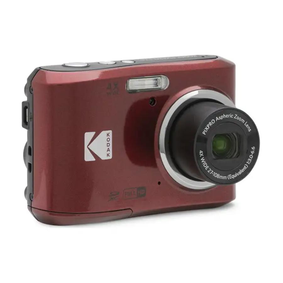 デジタルカメラKODAK PIXPRO FZ45 レッドモデル 乾電池式 Kodak（コダック） コンパクトデジタルカメラ 乾電池式 PIXPRO FZ45