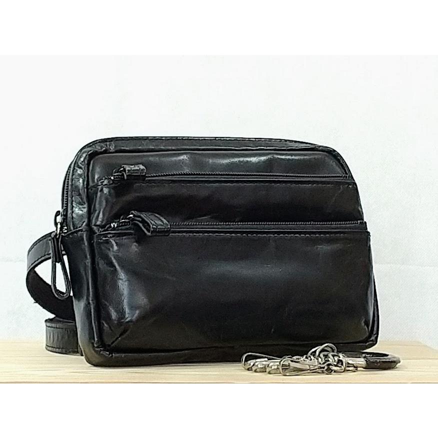 ウエストポーチ 紙のように軽い♪ メンズ レディス 本革 軽い 日本製