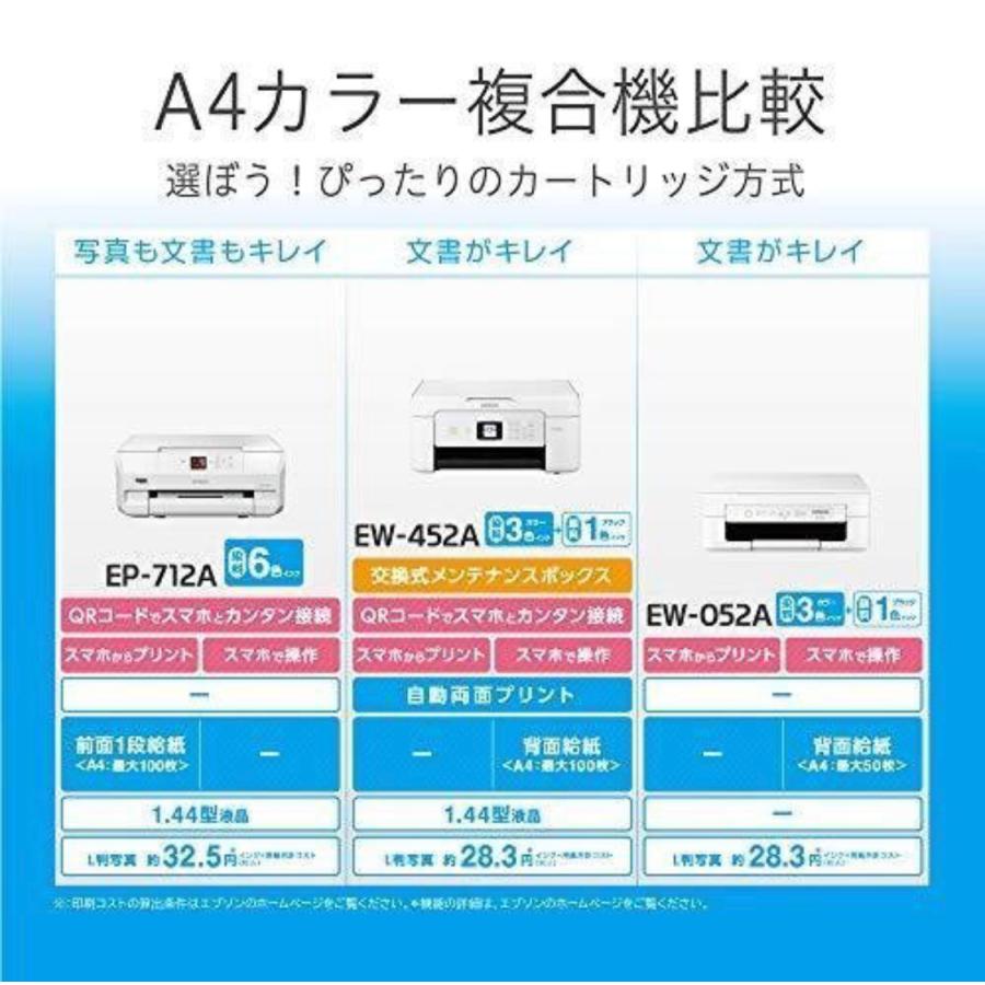 エプソン プリンター お金を節約 インクジェット複合機 19年新モデル カラリオ Ew 052a