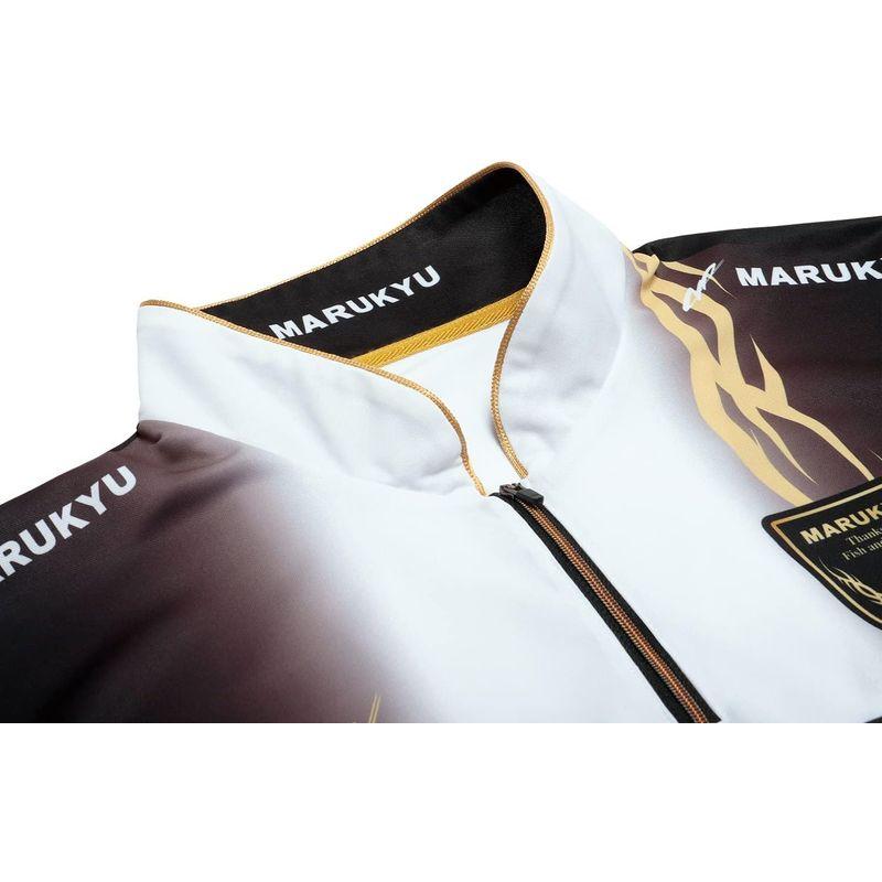 マルキュー マルキユージップアップシャツ 3L レッド | 釣具