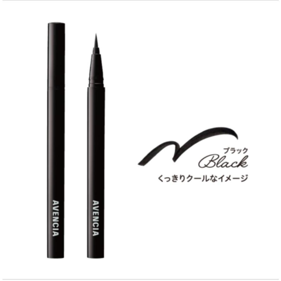 メール便送料込　【ブラック】アヴァンシア リキッドアイライナー　　速乾　お湯でOFF |  | 01