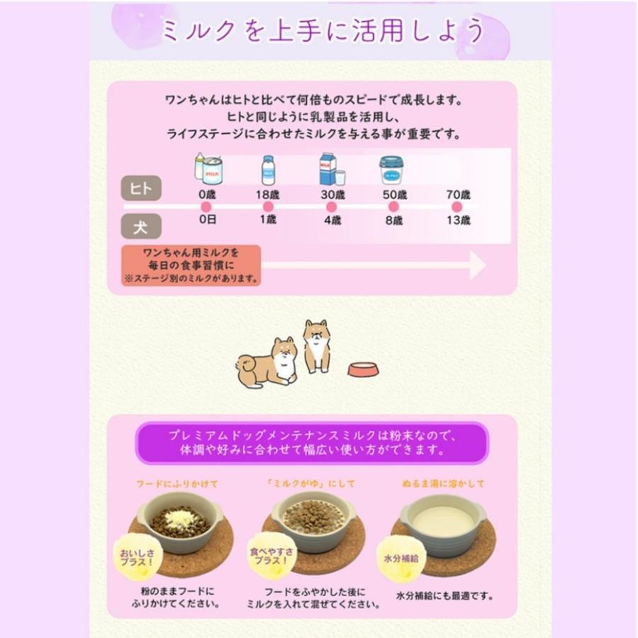150g　プレミアムドッグメンテナンスミルク　ミルクパウダー　森乳サンワールド |  | 02