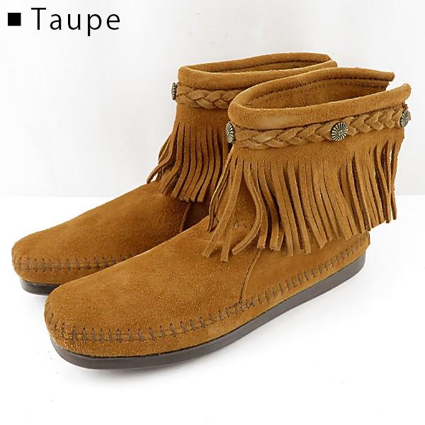 MINNETONKA-ミネトンカ-』Hi Top Back Zip Boot-ハイトップ バック