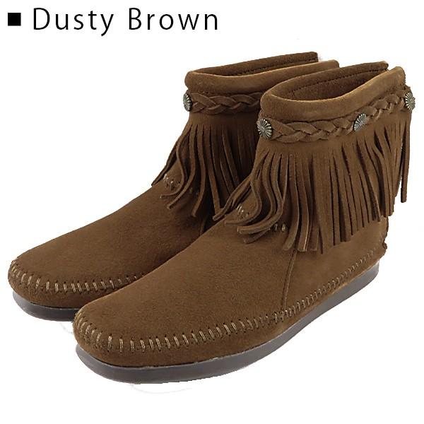 MINNETONKA-ミネトンカ-』Hi Top Back Zip Boot-ハイトップ バック