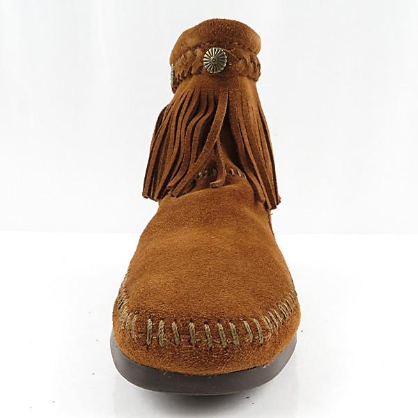 ミネトンカ　ショート　ブーツ MINNETONKA-ミネトンカ-』Hi Top Back Zip Boot-ハイトップ バック