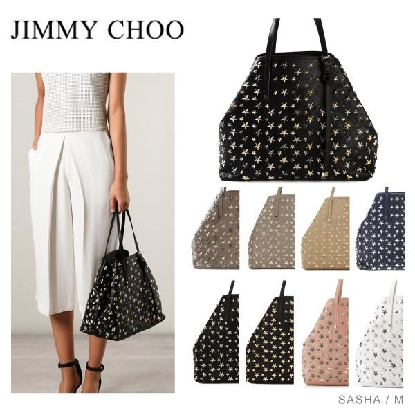 JIMMY CHOO ジミーチュウ SASHA M トートバッグ : LaG Onlinestore
