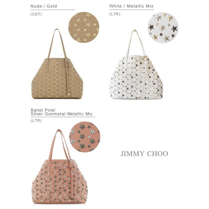 JIMMY CHOO ジミーチュウ SASHA M トートバッグ