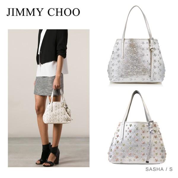 JIMMY CHOO ジミー チュウ SASHA S[トートバッグ スタースタッズ レザー ショルダーバッグ スモール] : 106997 : LaG  Onlinestore - 通販 - Yahoo!ショッピング