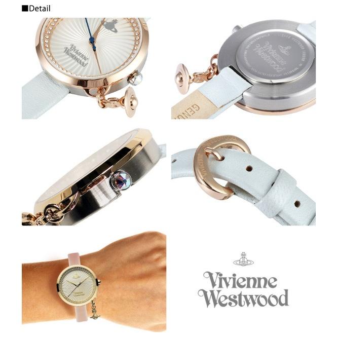 『Vivienne Westwood-ヴィヴィアンウエストウッド-』 時計 腕時計 レディース VV139 Bow バウ ブルー/ピンク｜lag-onlinestore｜03