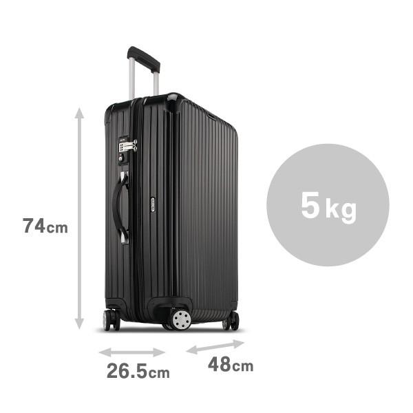 【返品交換不可】『RIMOWA-リモワ-』SALSA DELUXE Multiwheel 830.70.50 [78L/4輪][サルサデラックス スーツケース マルチホイール キャリーバッグ 5泊〜7泊]｜lag-onlinestore｜02