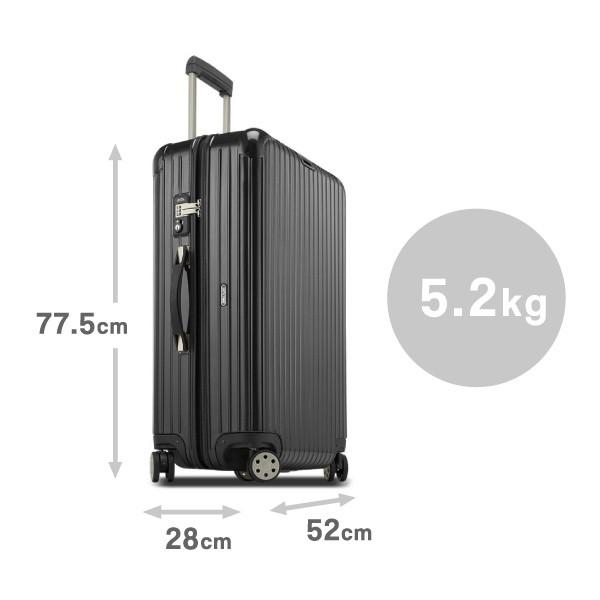 【返品交換不可】『RIMOWA-リモワ-』SALSA DELUXE Multiwheel 830.73.33 [87L/4輪][サルサデラックス スーツケース マルチホイール キャリーバッグ 5泊〜7泊]｜lag-onlinestore｜02