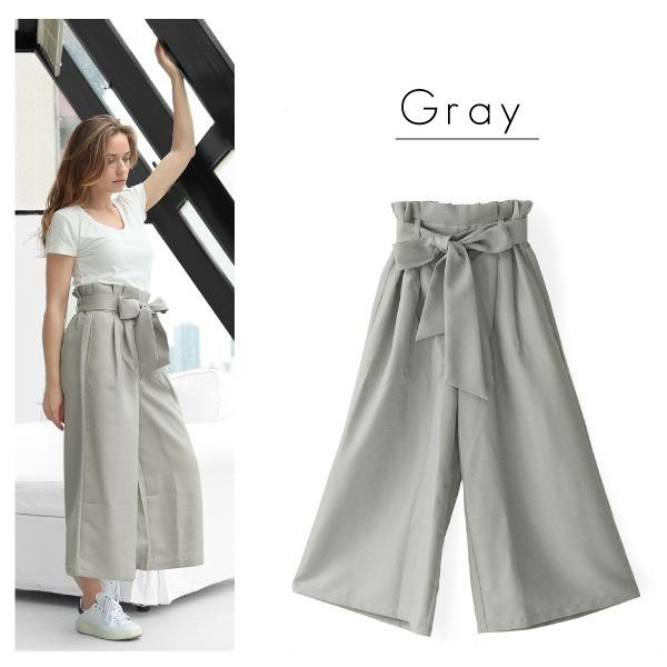 Pompadour ポンパドール Ester Kersey Ribbon Pants レディース ボトム