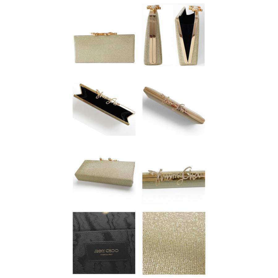 JIMMY CHOO ジミーチュウ CELESTE クラッチバッグ : LaG