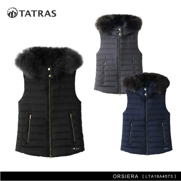 TATRAS（タトラス） タトラスORSIERALTA18A4573ファー付 ダウンベスト