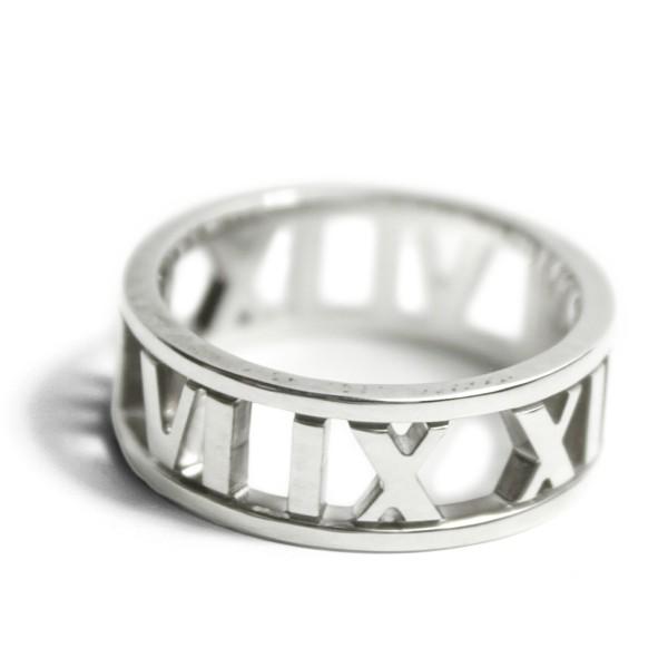 TIFFANY&Co. Tiffany&Co ティファニー Atlas open wide ring