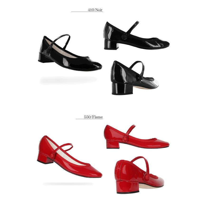 Lag アウトレット 左右幅違い Repetto レペット Rose Patent Leather パテント レザー ストラップシューズ ローズ V1413 Lag Onlinestore 通販 Yahoo ショッピング