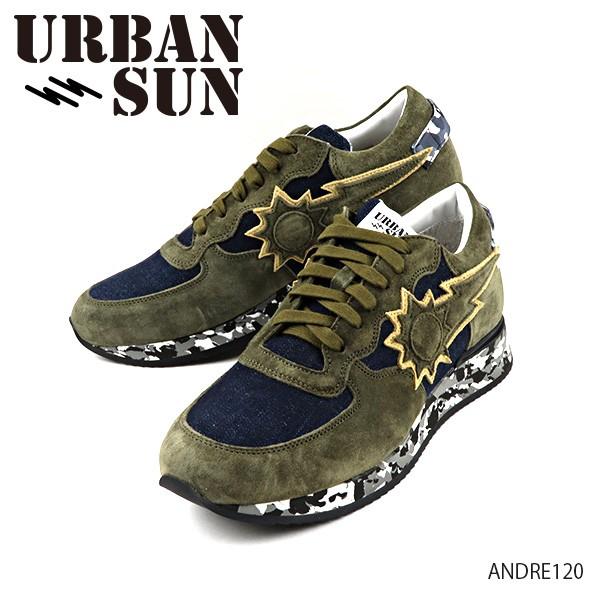 半額品 Urban Sun アーバンサンメンズ Andre1 アンドレ スニーカー ローカット スエードレザー 迷彩 人気満点 Clinilab Net