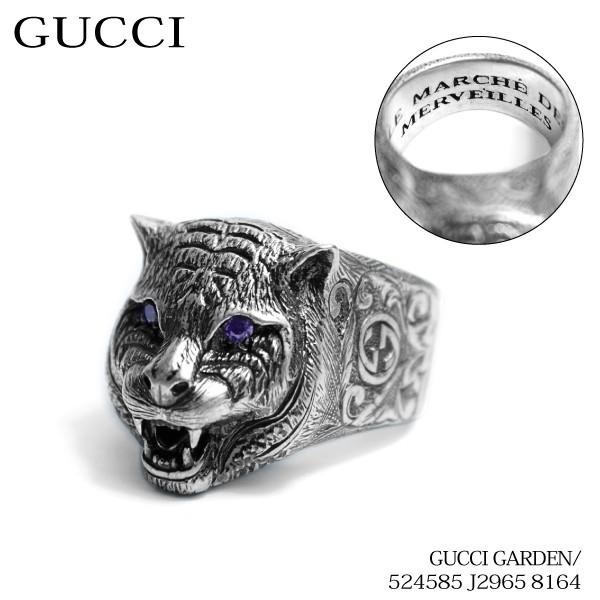 gucci cat head ring