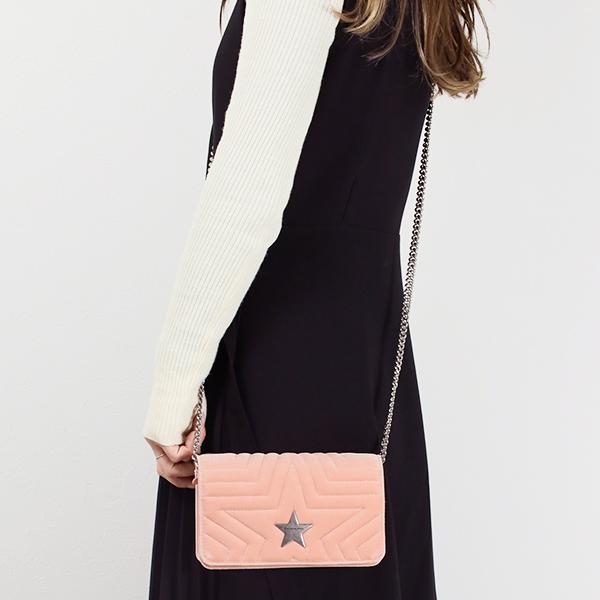 STELLA McCARTNEY ステラマッカートニー  SMALL FLAP SHOULDER BAG 529306 W8390 ステラ スター ショルダーバッグの画像