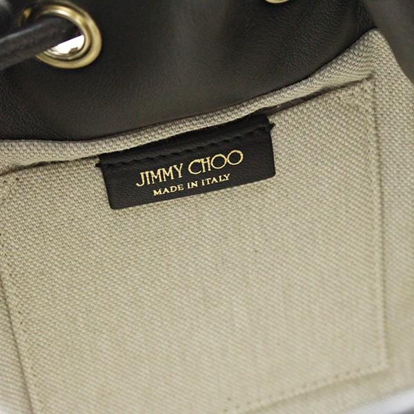 ジミーチュウ　juno s 【美品】 JIMMY CHOO（ジミーチュウ） JUNO/S ジュノ S ドローストリングバッグ