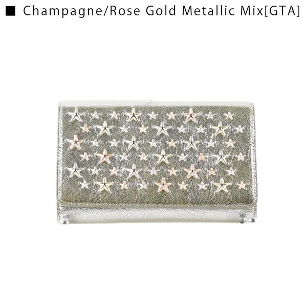 JIMMY CHOO（ジミーチュウ） ELISE エリーゼ ショルダー付き長財布