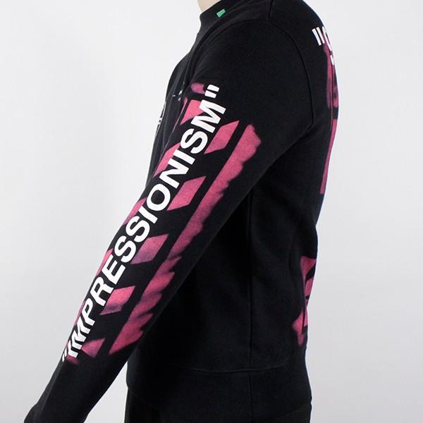 off white（オフホワイト） Off-White DIAG STENCIL SLIM CREWNECK
