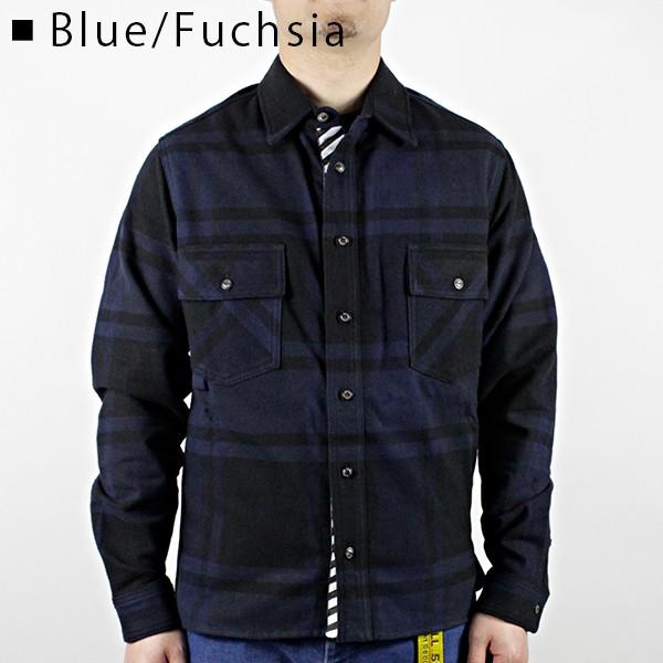 off white Off-White オフホワイト STENCIL FLANNEL SHIRT off white Off-White オフホワイト STENCIL FLANNEL SHIRT