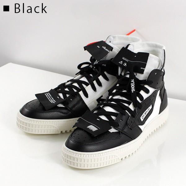 Off-White オフホワイト OFF COURT-オフ コート ハイカット スニーカー Off-White オフホワイト OFF COURT-オフ コート ハイカット スニーカー