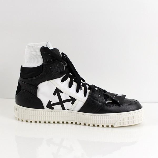 Off White オフホワイト Off Court オフ コート ハイカット スニーカー Omia065r Lag Onlinestore 通販 Yahoo ショッピング