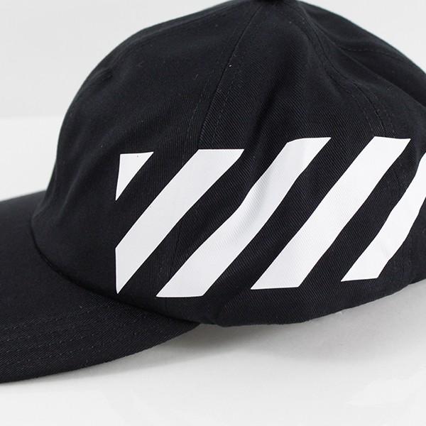 OFF-WHITE / ダイアグベースボールキャップ/キャップ/--/コットン/BLK/メンズ/OMLB008R19400032 off white（オフホワイト） Off-White DIAG BASEBALL CAP-ダイアグ