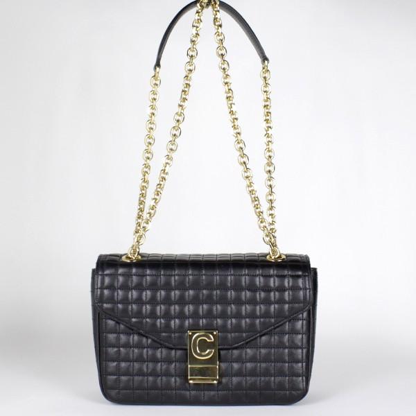 セリーヌ セーミディアム 187253BFC CELINE（セリーヌ） THE C MEDIUM 187253BFCミディアム キルティング