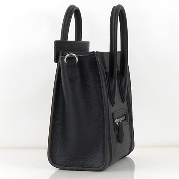 CELINE セリーヌ LUGGAGE NANO  189243DRUラゲージ ナノ レザー ハンドバッグ トートバック｜lag-onlinestore｜03