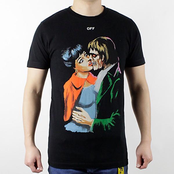 off white（オフホワイト） Off-White KISS S/S SLIM TEE -キス スリム