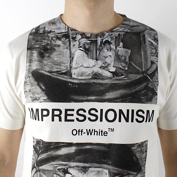 off white（オフホワイト） Off-White NEWSPAPER S/S SLIM TEE