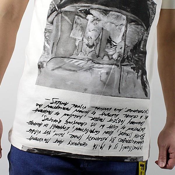 off white（オフホワイト） Off-White NEWSPAPER S/S SLIM TEE