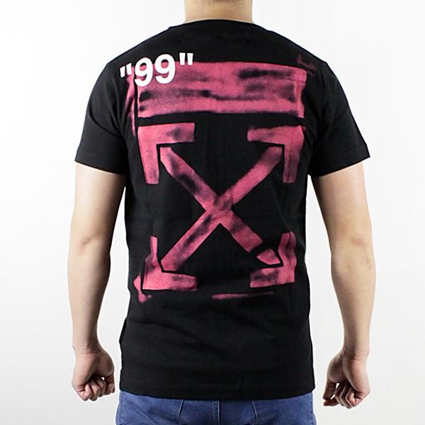 Off-White オフホワイト STENCIL S/S SLIM TEE ステンシル スリム 半袖Tシャツ OMAA027R19185015 オフホワイト S/S SLIM