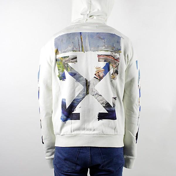 off white Off-White オフホワイト DIAG COLORED ARROW ZIP off white Off-White オフホワイト DIAG COLORED ARROW ZIP