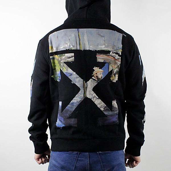 off white Off-White オフホワイト DIAG COLORED ARROW ZIP off white Off-White オフホワイト DIAG COLORED ARROW ZIP