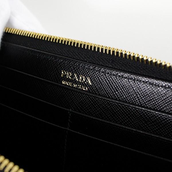 PRADA プラダ Saffiano Metal サフィアーノ L字ファスナー長財布