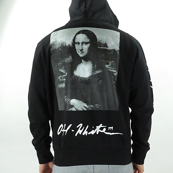 off white（オフホワイト） Off-White モナリザ プリント ジップアップ