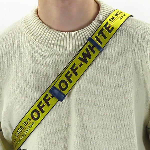 Off-White オフホワイト DENIM HIP BELT CARRYOVER　デニム ボディバッグ