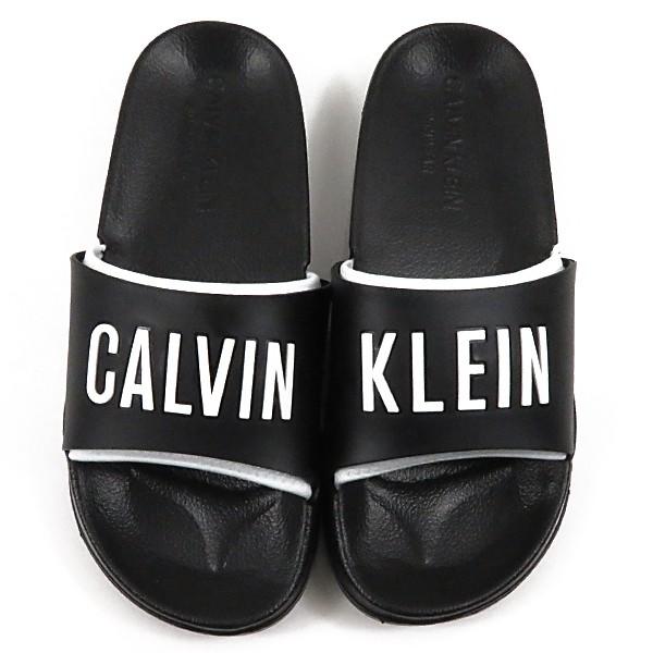 カルバンクライン サンダル シャワーサンダル ブラック 黒 Calvin Klein（カルバン・クライン） 《返品交換不可》『Calvin Klein