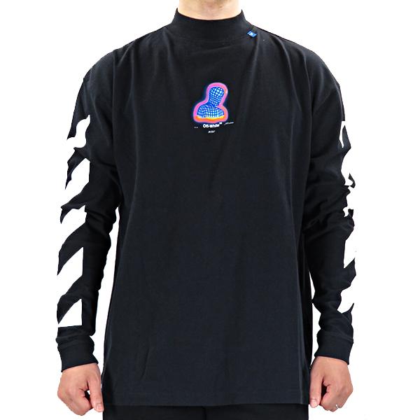 off white（オフホワイト） Off-White DIAG THERMO MEN OVER MOCK TEE