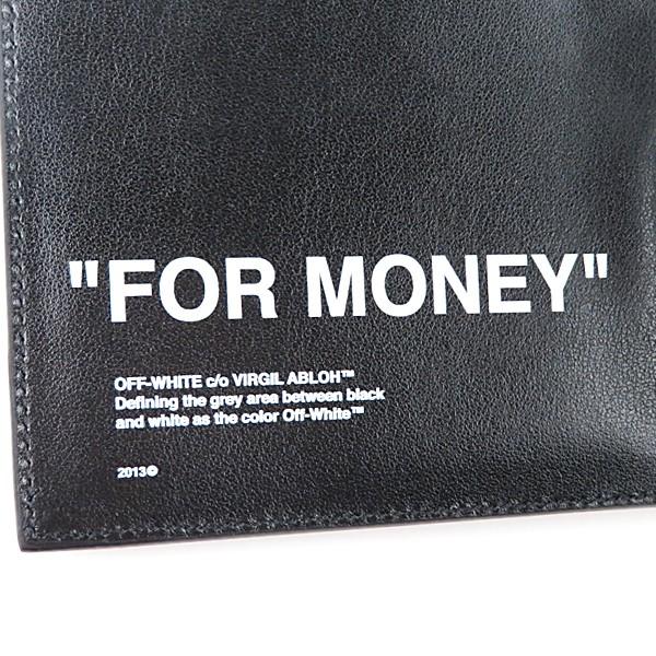 off white（オフホワイト） Off-White BOLD QUOTE BILFOLD WALLET